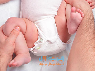 علائم در رفتگی مادرزادی لگن ممکن است شامل درد شدید، محدودیت در حرکت و عدم توانایی در راه رفتن باشد.