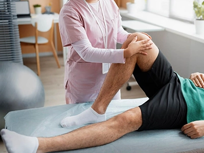 Knee-physiotherapy-exercises تمرینات فیزیوتراپی زانو